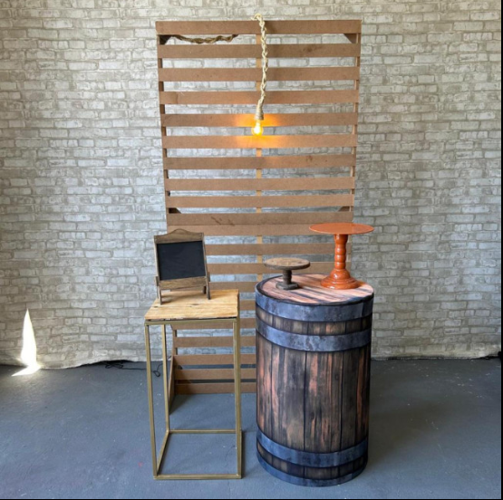 Alugue Tema Para Festa Decoração Rustica Tecido ( Modelo 2 )