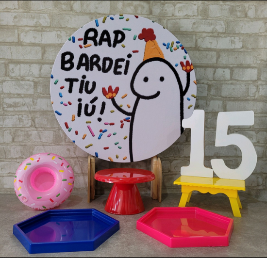 Alugue Tema Para Festa na Mesa Decoração Flork