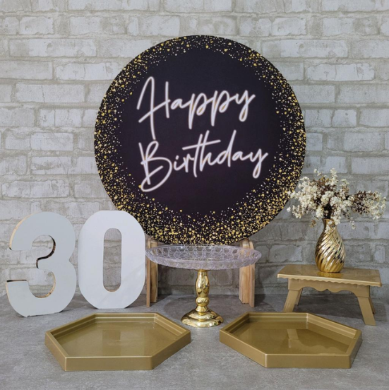 Alugue Tema Para Festa na Mesa Decoração Happy Birthday