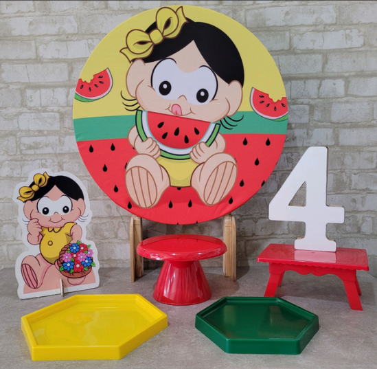 Alugue Tema Para Festa na Mesa Decoração Magali Baby