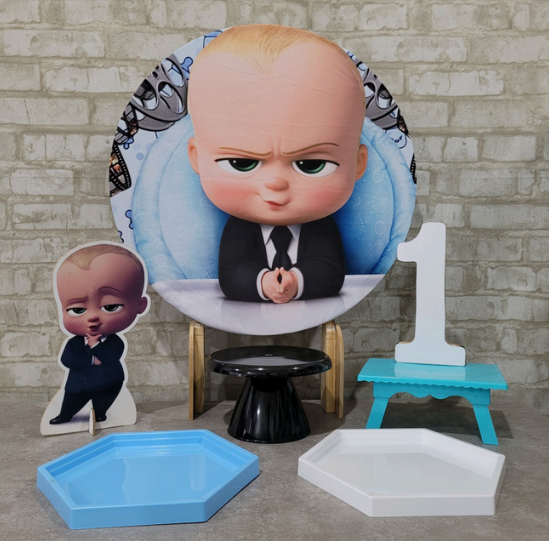 Alugue Tema Para Festa na Mesa Decoração Poderoso Chefinho