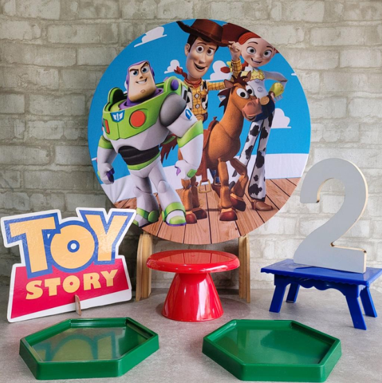 Alugue Tema Para Festa na Mesa Decoração Toy Story