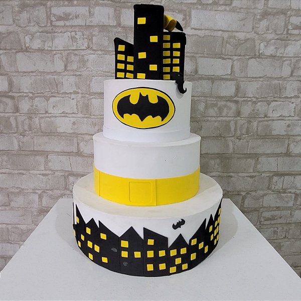 Alugue Bolo Fake Tema - Batman