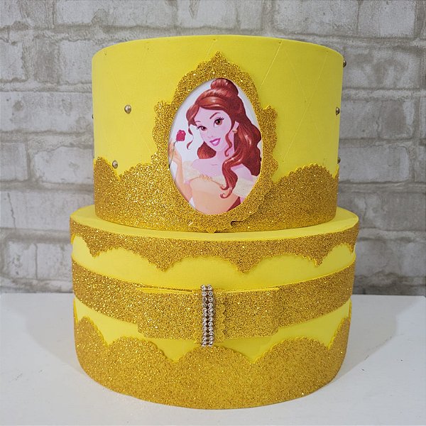 Alugue Bolo Fake Tema - Bela e a Fera