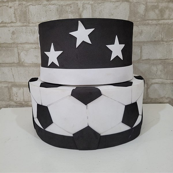 Alugue Bolo Fake Tema - Futebol