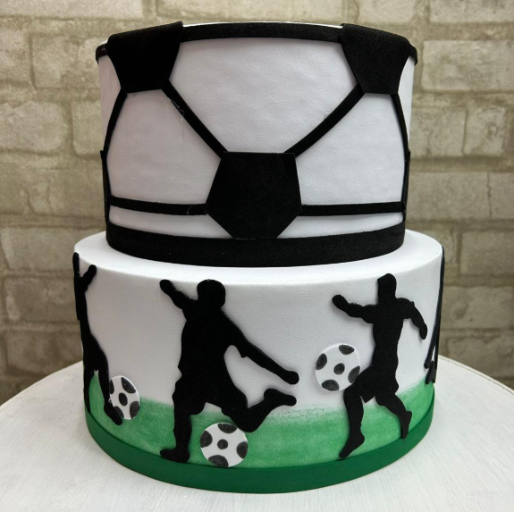 Alugue Bolo Fake Tema - Futebol