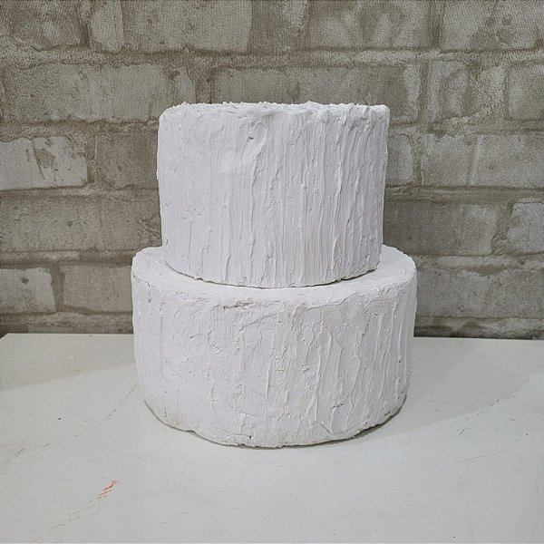 Alugue Bolo Fake Tema - Branco