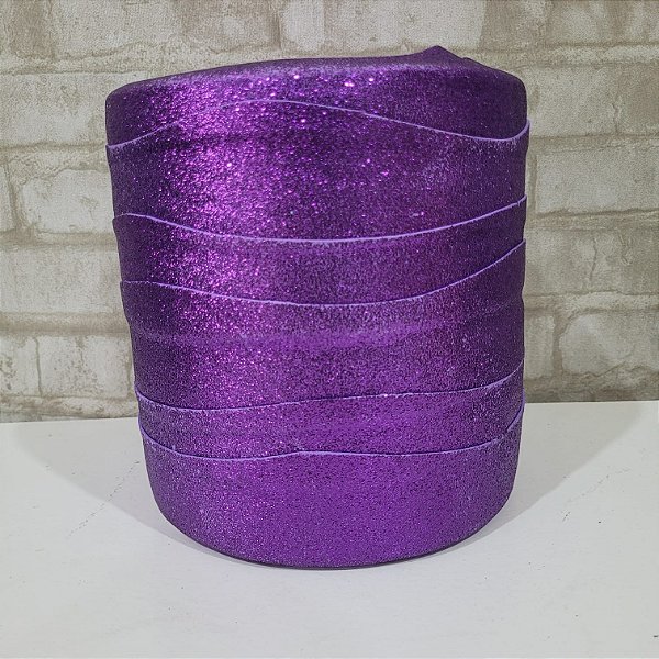 Alugue Bolo Fake Tema - Glitter Roxo