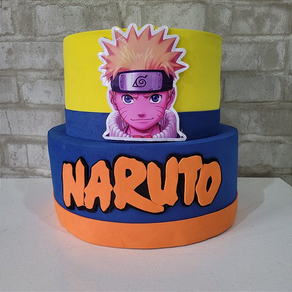 Alugue Bolo Fake Tema - Naruto