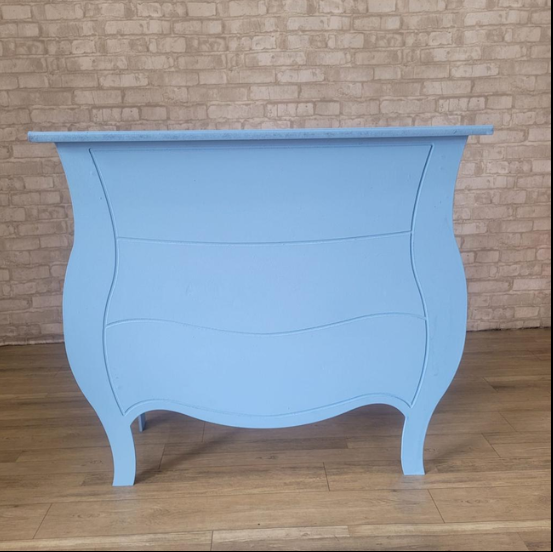 Alugue Cômoda Fake Bombe Azul Bebê