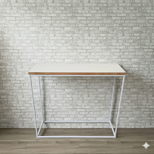 Alugue Mesa de Ferro Retangular Central Branco