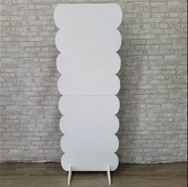 Alugue Painel Nuvem MDF Branco