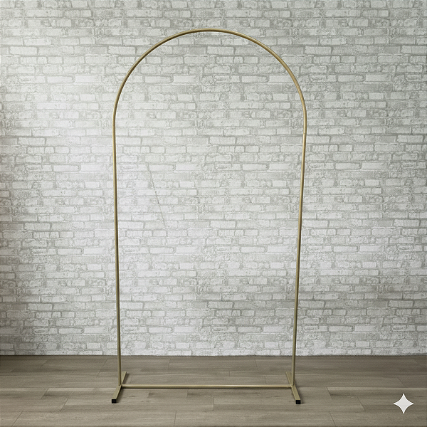 Alugue Estrutura Painel Romano Dourado (4 partes)