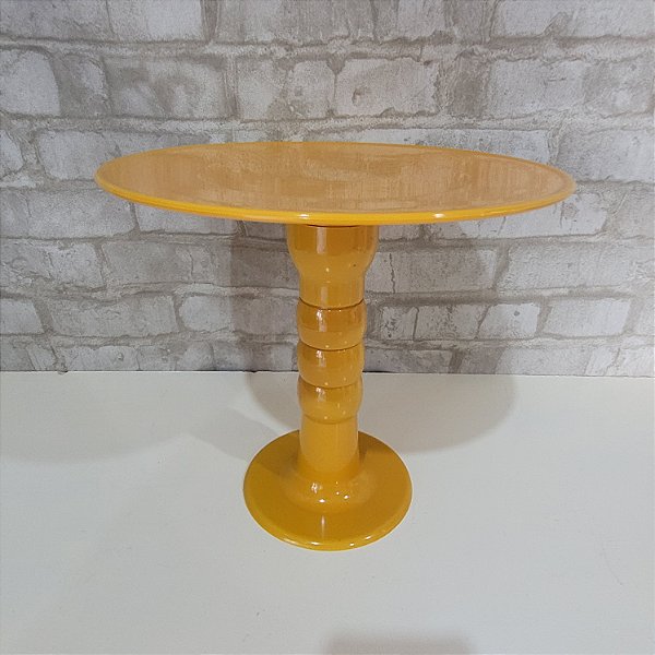 Alugue Boleira Colonial Regulável Lisa Mostarda