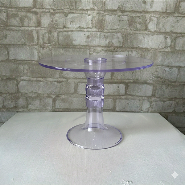 Alugue Boleira Colonial Regulável Lisa Transparente