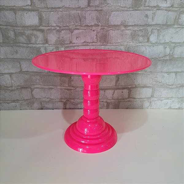 Alugue Boleira Colonial Regulável Lisa Rosa Pink