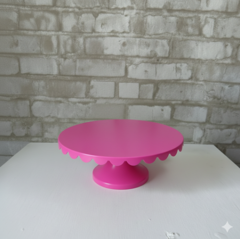 Alugue Boleira Babado Rosa Pink