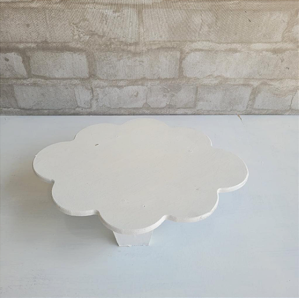 Alugue Bandeja Nuvem Branco G