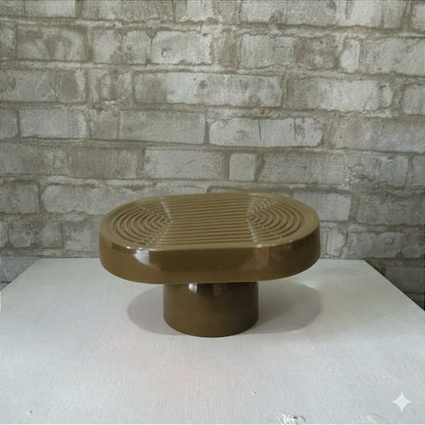 Alugue Bandeja Orgânica Comprida Verde Musgo