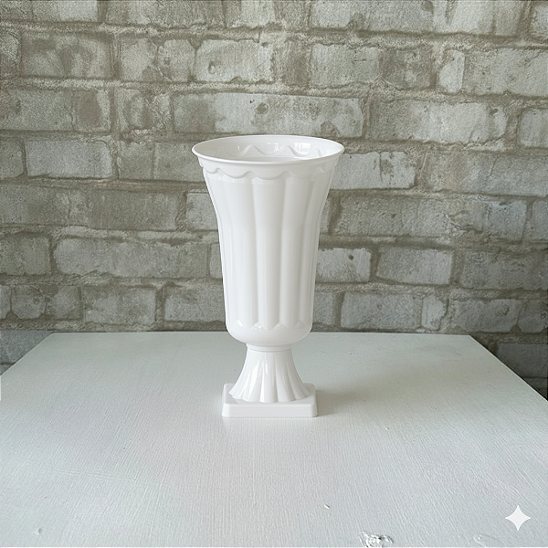 Alugue Vaso Grego Branco G