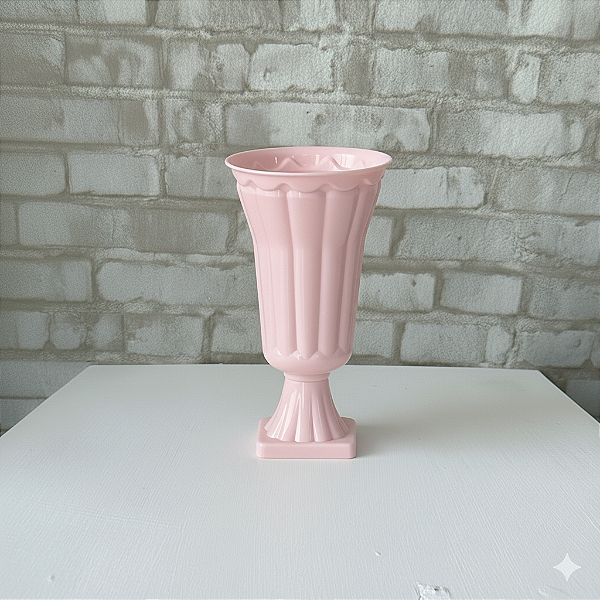 Alugue Vaso Grego Rosa Bebê