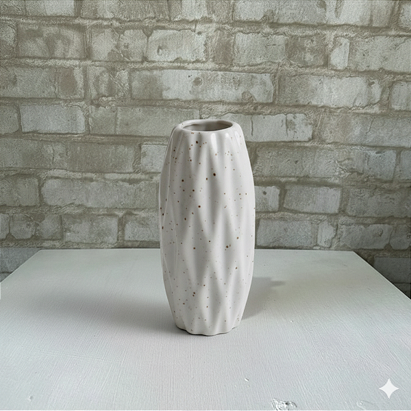 Alugue Mini Vaso de Porcelana Branco