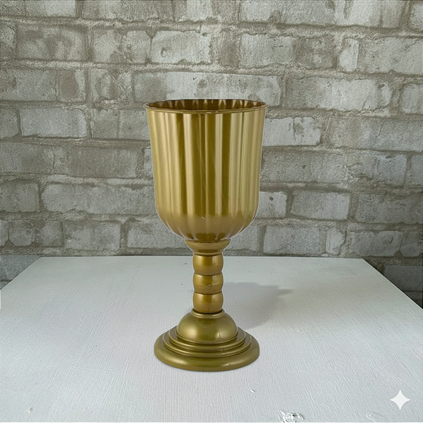 Alugue Vaso Grego Regulavel Dourado G
