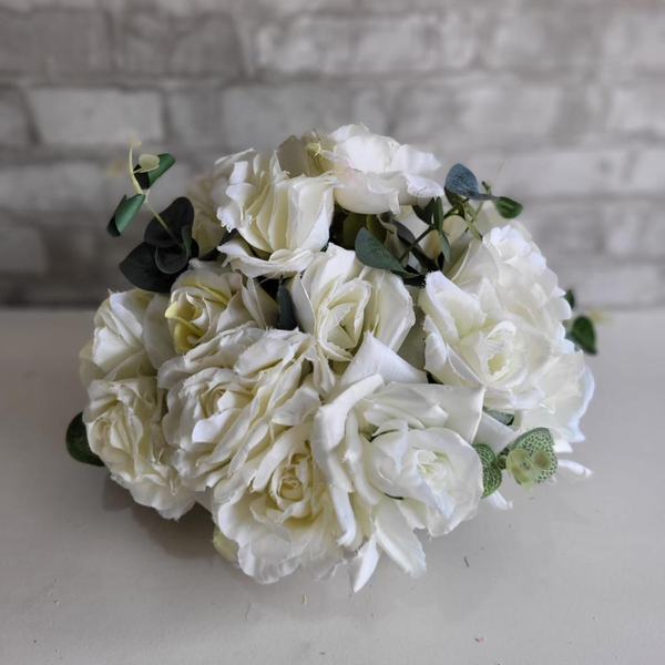 Alugue Arranjo de Flor Artificial G - Branco