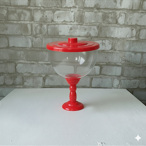 Alugue Baleiro Bomboniere Vermelho