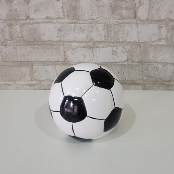 Alugue Item Decorativo Bola de Futebol de Ceramica