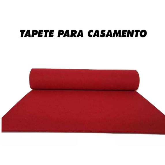 Alugue Tapete para Casamento - 10 Metros