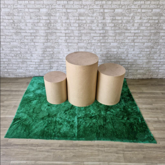 Alugue Tapete Pelucia - Verde