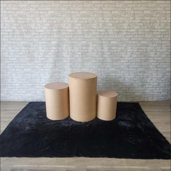 Alugue Tapete Pelucia - Preto