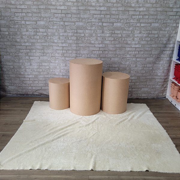 Alugue Tapete Pelucia - Creme