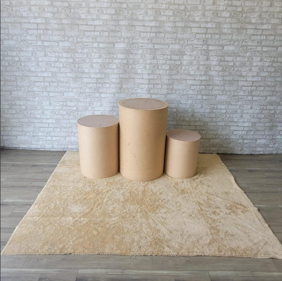 Alugue Tapete Pelucia - Bege