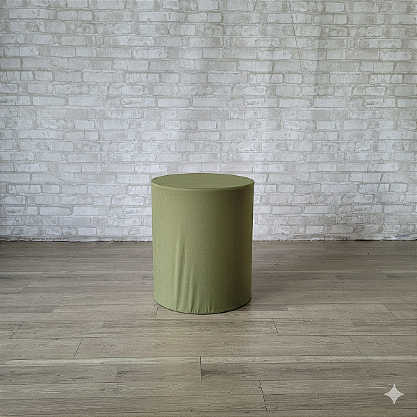 Alugue Cilindro e a Capa P - Verde Eucalipto