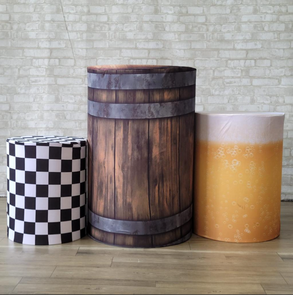 Alugue Trio de Cilindros e as Capas do Tema - Boteco