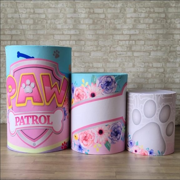 Alugue Trio de Cilindros e as Capas do Tema - Skye e Everest