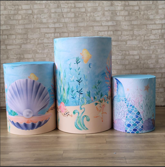 Alugue Trio de Cilindros e as Capas do Tema - Sereia