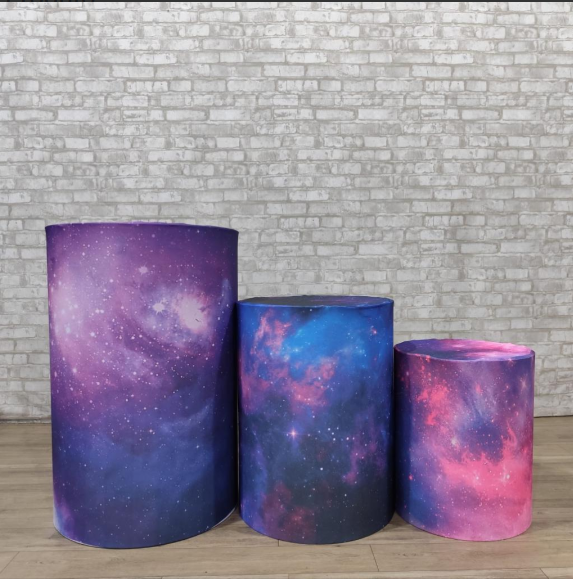 Alugue Trio de Cilindros e as Capas do Tema - Galaxia