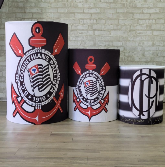 Alugue Trio de Cilindros e as Capas do Tema - Corinthians