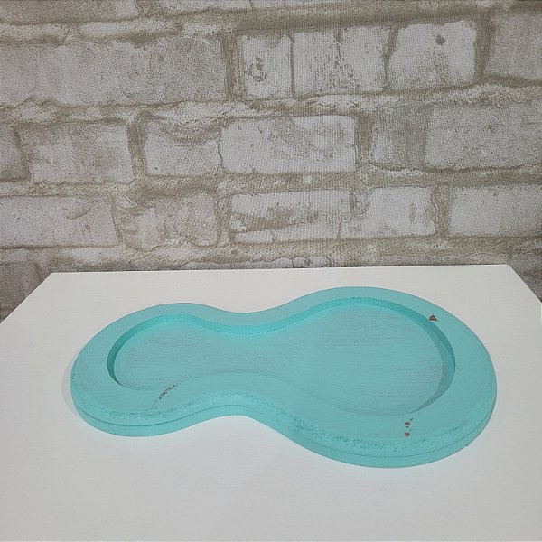 Alugue Bandeja Orgânica - Verde Menta