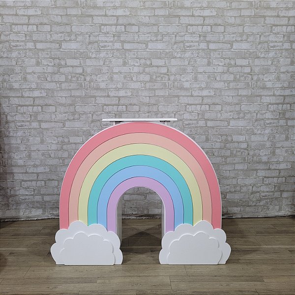 Alugue Cômoda Fake - Arco-Íris