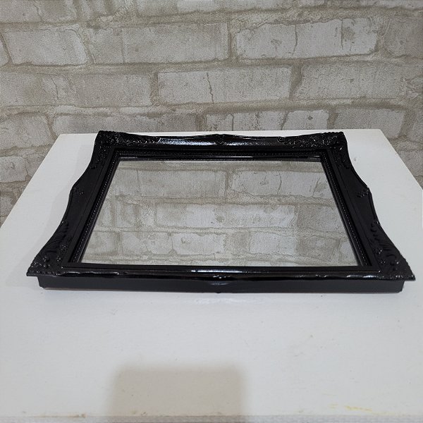 Alugue Bandeja Espelhada - Preto