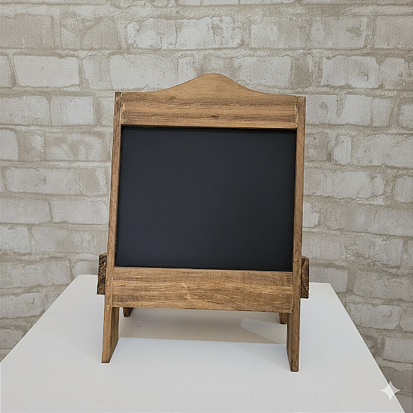 Alugue Item Decorativo Lousa de Mesa - Rústica