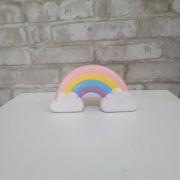 Alugue Item Decorativo Arco Íris - Cerâmica