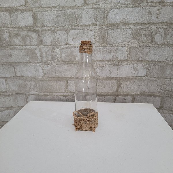 Alugue Item Decorativo Garrafinha de Vidro