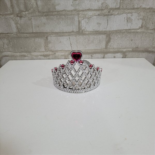 Alugue Item Decorativo Coroa Princesa - Rosa