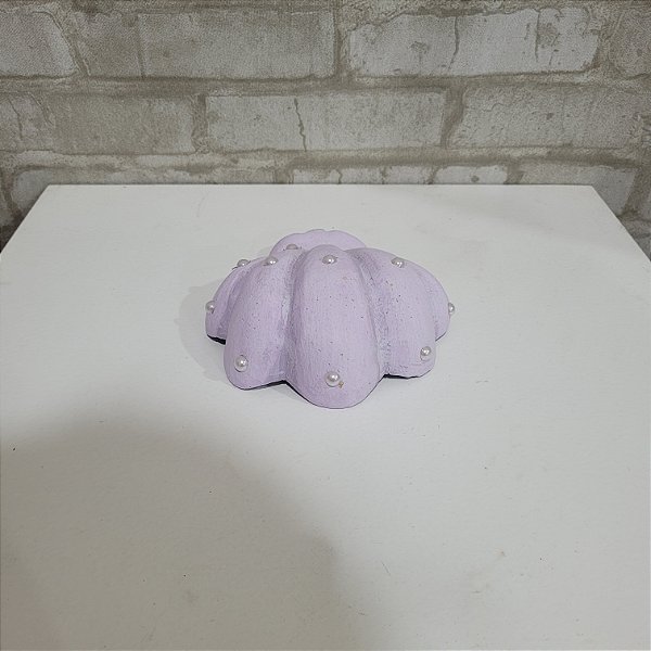 Alugue Item Decorativo Concha P - Lílas