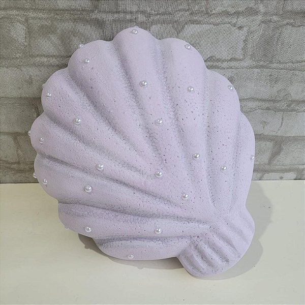 Alugue Item Decorativo Concha G - Lílas